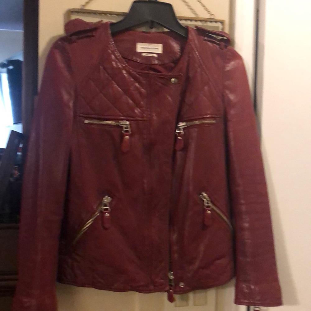 Isabel Marant lamb leather Jacket excellent condition, minor wear & scratches